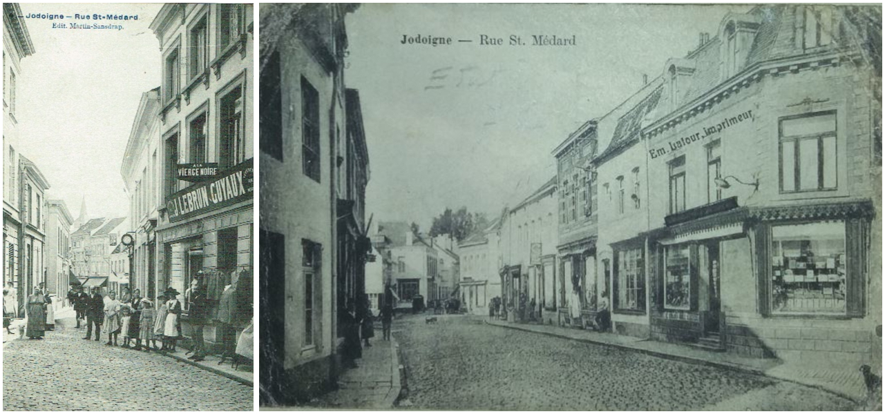 rue St Médard à Jodoigne, 1370