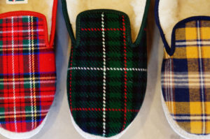 Quelques types de chaussures : charentaises