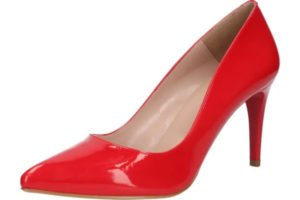 quelques types de chaussures : l'escarpin